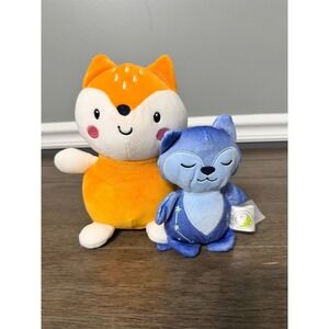 Animal Adventure Orange and Blue Starry Night Fox Plus h Set